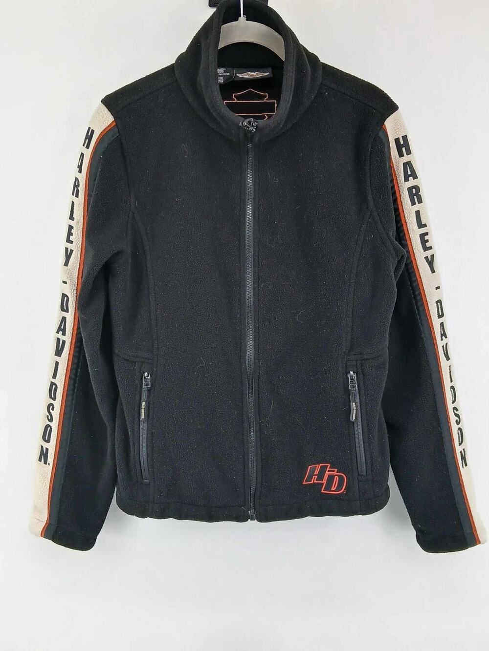 Fleece jacket, Harley-Davidson H-D Racing full zip ladies biker chic